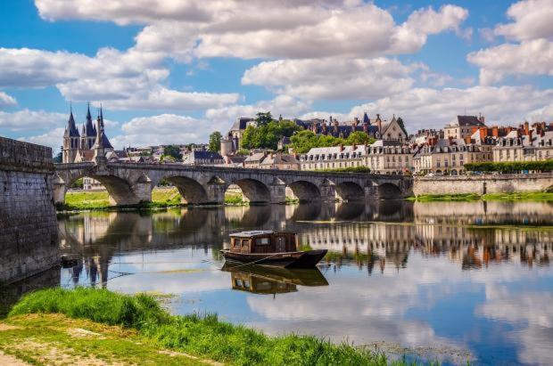 Appart 4 Chambres Parking Voitures Velos 10Min Blois Exterior foto